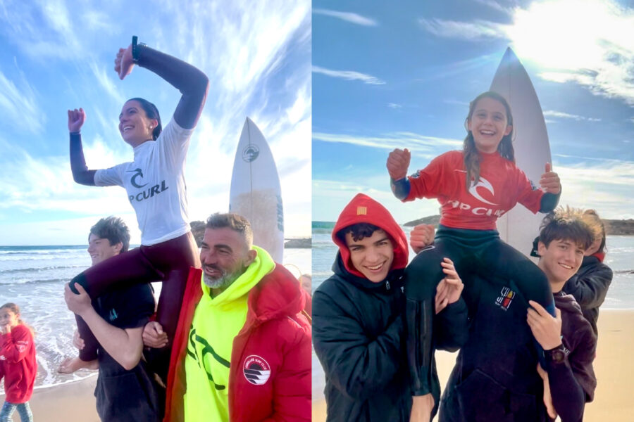 ÈXIT DE CUBELLES SURF CLUB A LA PRIMERA PROVA DEL CIRCUIT DE SURF JUNIOR